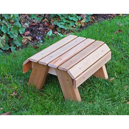 Red Cedar Footrest