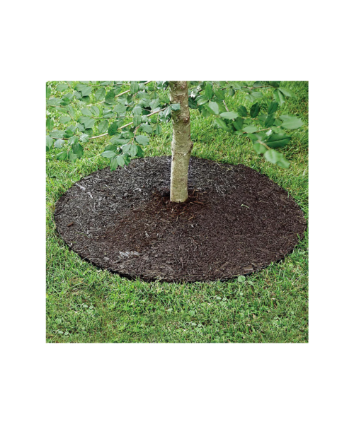 Permanent Mulch Recycled Rubber Tree Ring, 24" dia.
