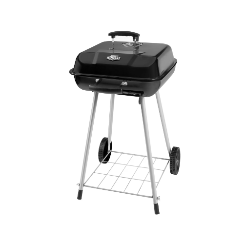 Expert Grill 17.5 Inch Charcoal Grill with Wheels and Adjustable Dampers