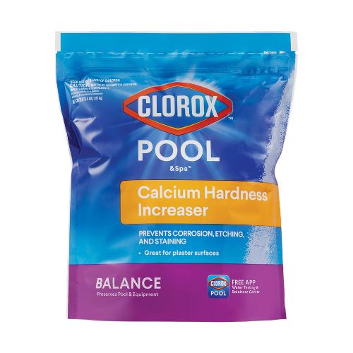 Clorox Pool&Spa Calcium Increaser Pool Water Balancers Granules, 4 lb Bag